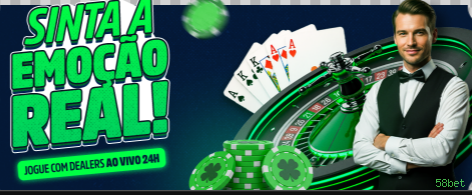 Roleta e blackjack 58bet